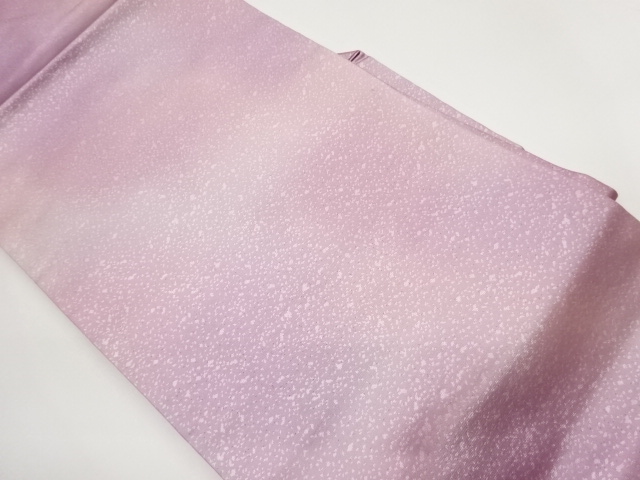 作家物　抽象模様織出し名古屋帯